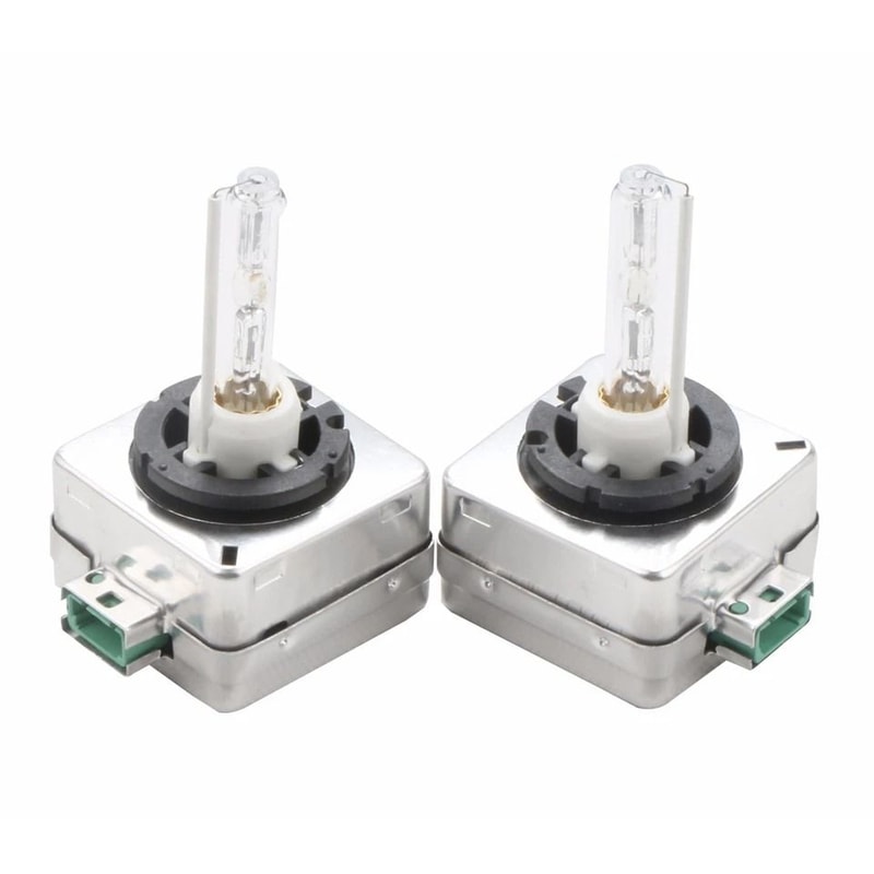 White HID Xenon Bulb Pair OEM Factory Headlight Replacement 0