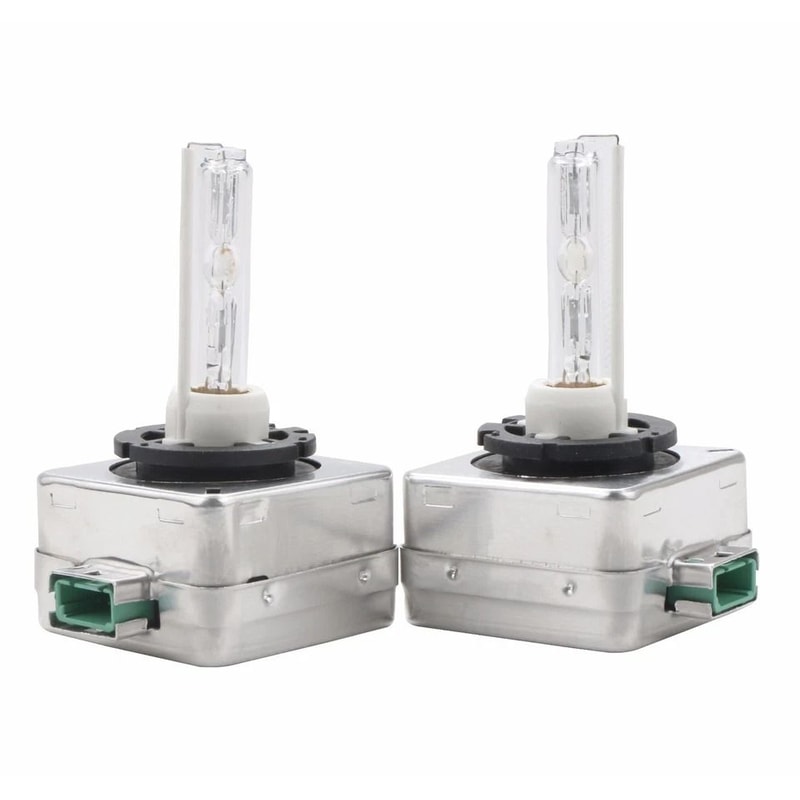 White HID Xenon Bulb Pair OEM Factory Headlight Replacement 1