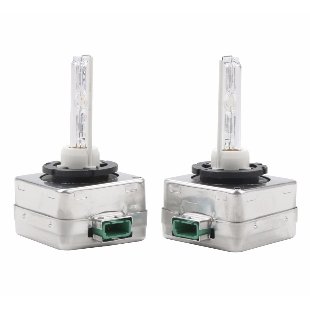 White HID Xenon Bulb Pair OEM Factory Headlight Replacement 5