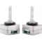 White HID Xenon Bulb Pair OEM Factory Headlight Replacement 5