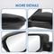 Driver Side Mirror Power Adjust Manual Fold Left Side Replacement 3