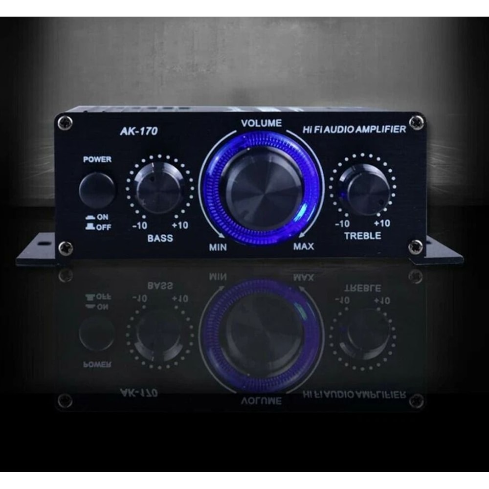 Channel Amplifier HiFi Stereo Bass Amp For Car And Home 5