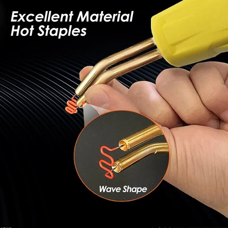 Plastic Welder Staples For Hot Stapler Plastic Repair Car Bumper Fender Kit 3