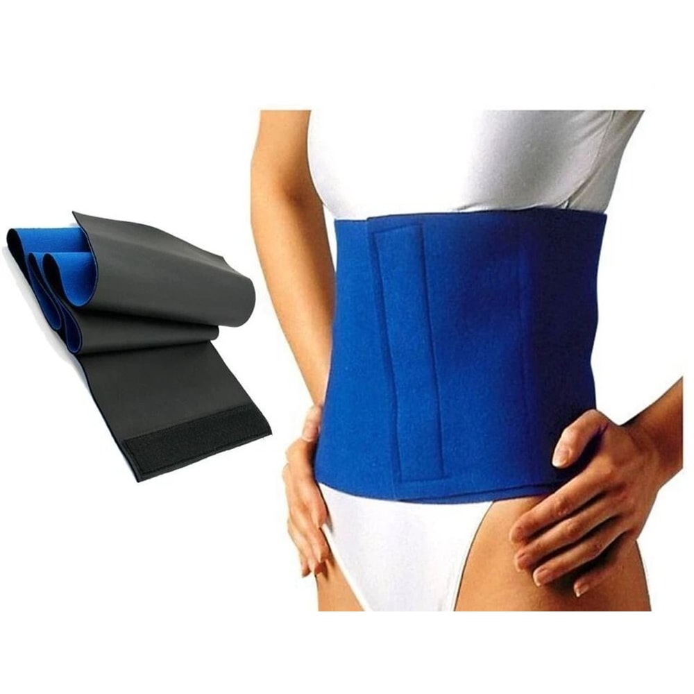 Neoprene Waist Trimmer Belt For Women Men Adjustable Sweat Band Stomach Wrap 0