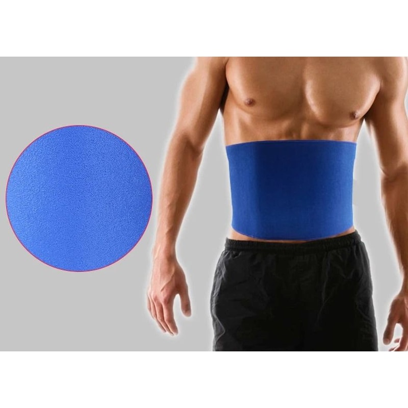 Neoprene Waist Trimmer Belt For Women Men Adjustable Sweat Band Stomach Wrap 6