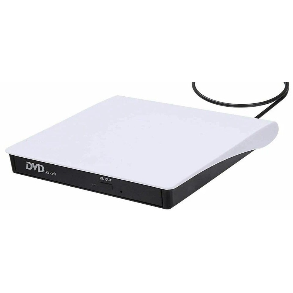 Slim External CD DVD Drive USB Burner For Laptop PC Mac 0