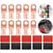 AWG Copper Lugs Kit With Heat Shrink Ring Battery Cable Terminals 2