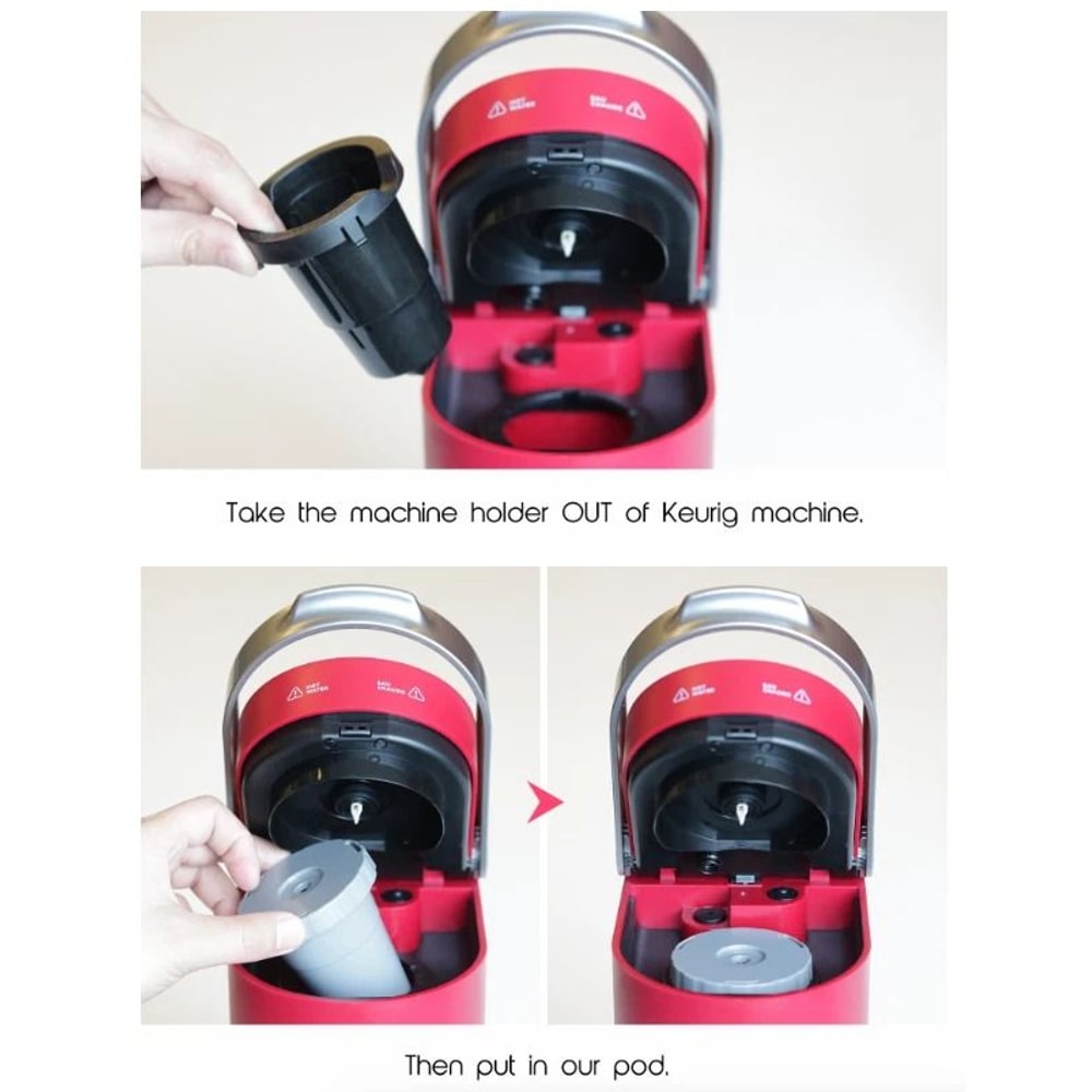 Reusable K Cup Coffee Filter Refill Pods For Keurig My KCup Replacement 1