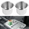 Universal Stainless Steel Cup Holder Insert Set For Car Boat Truck RV 6