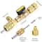 Dual Size HVAC Valve Core Remover Tool SAE Schrader Installer 4