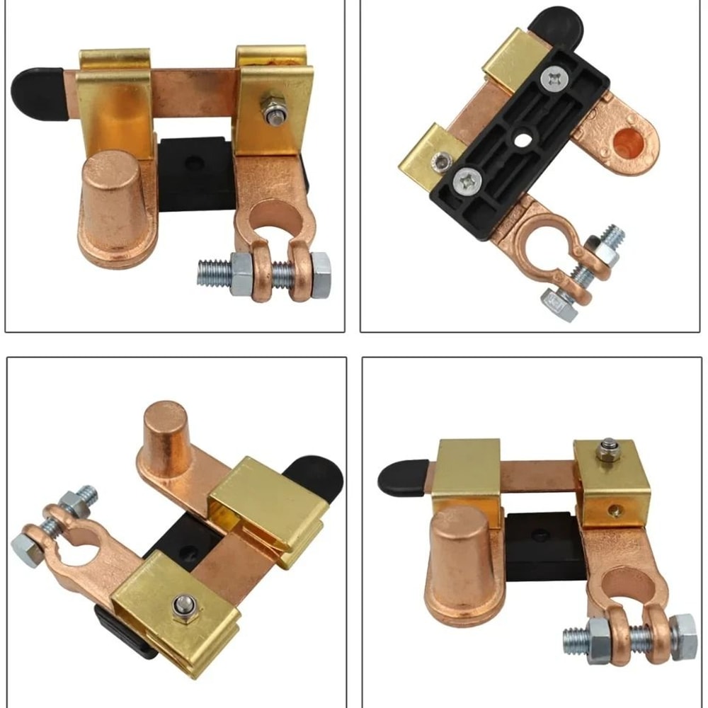 Universal Battery Disconnect Switch For Car RV Auto Quick Power Cut Off 4