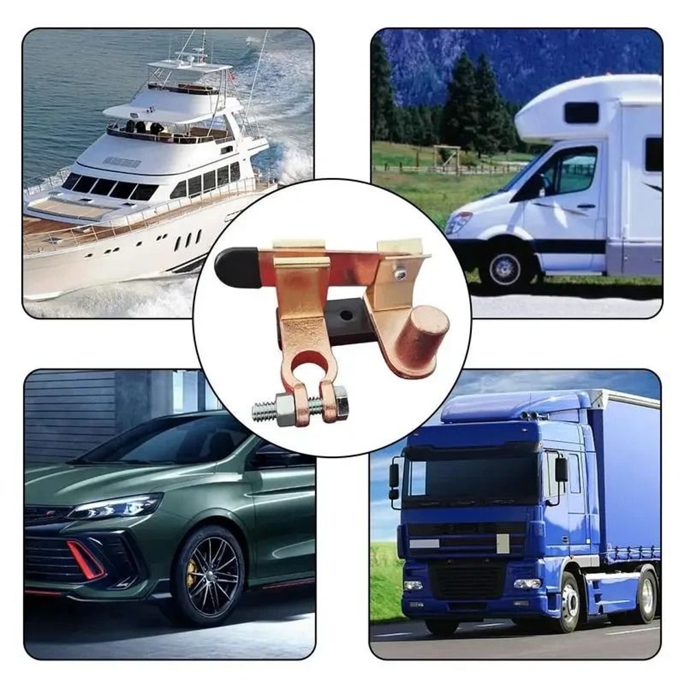 Universal Battery Disconnect Switch For Car RV Auto Quick Power Cut Off 5