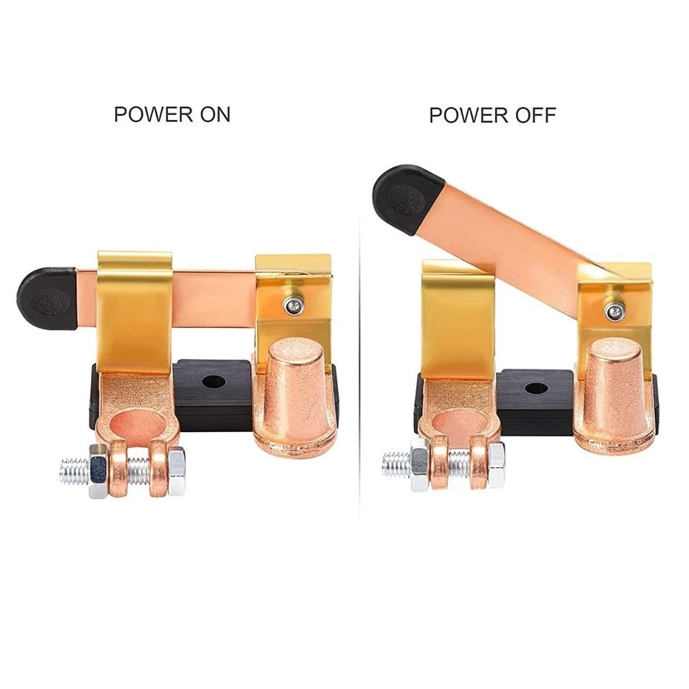 Universal Battery Disconnect Switch For Car RV Auto Quick Power Cut Off 6