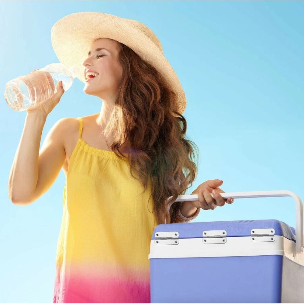 Igloo Cooler Replacement Hinges In Stainless Steel With Screws For Ice Chest Repair 5