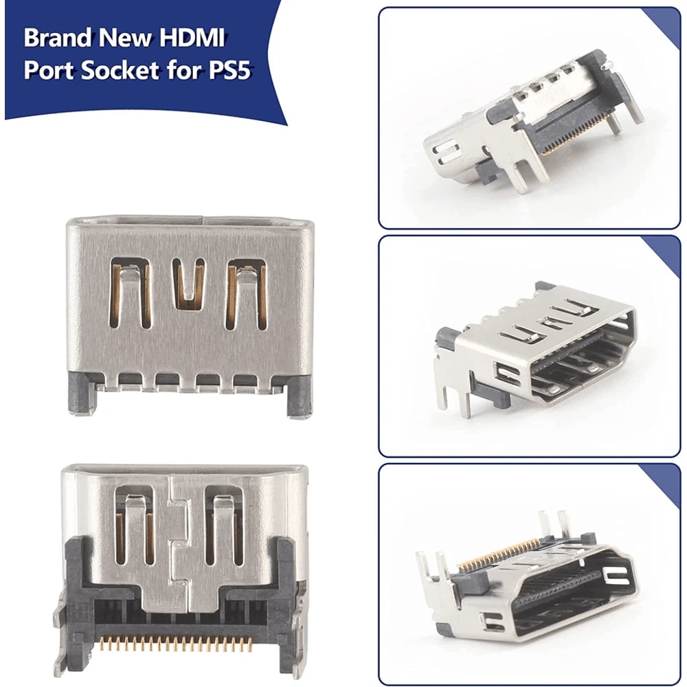 OEM PS HDMI Port Replacement HDMI Port Connector For PlayStation Digital And Disc 12