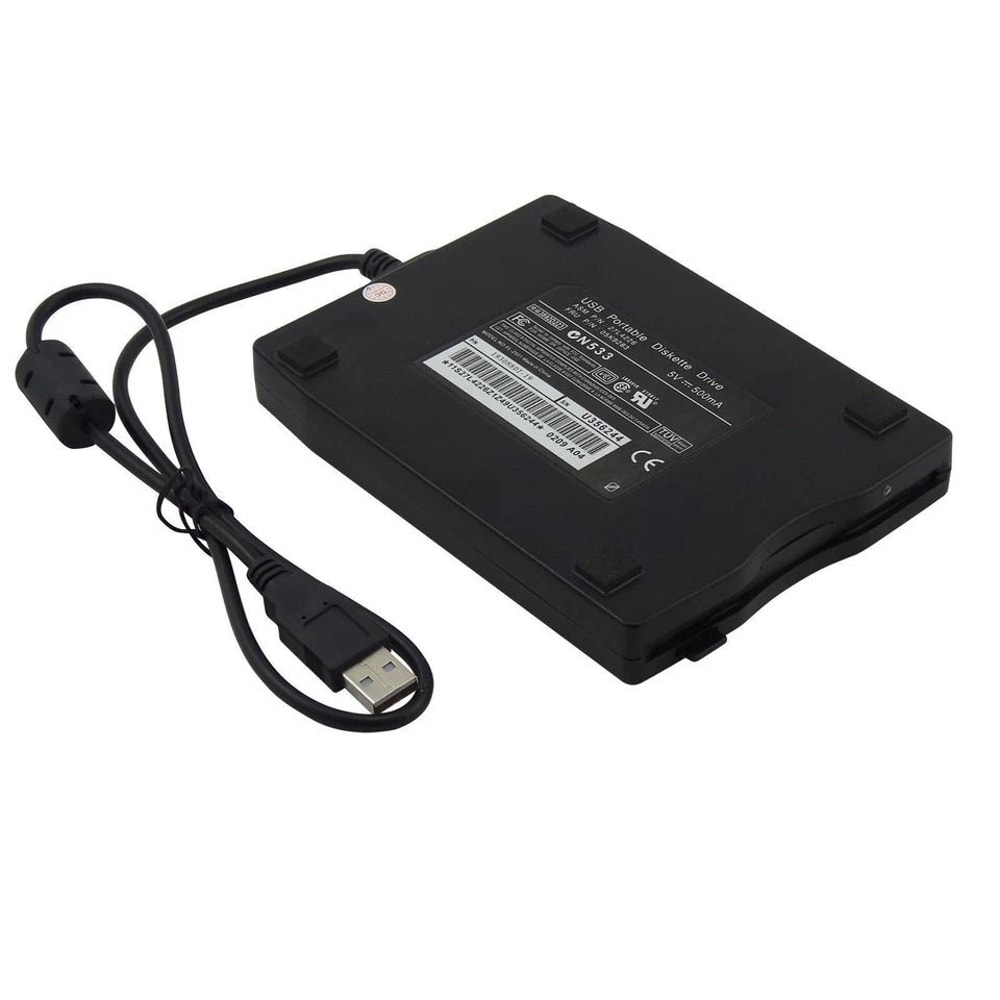 USB Floppy Disk Drive External Reader For PC Laptop And Mac 2