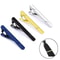 Tie Clip Set For Men Stainless Steel Mens Tie Bar In Gold Black Silver 0