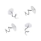 Clear Head Upholstery Twist Pins For Slipcovers Bed Skirts And Headliner Repair 10