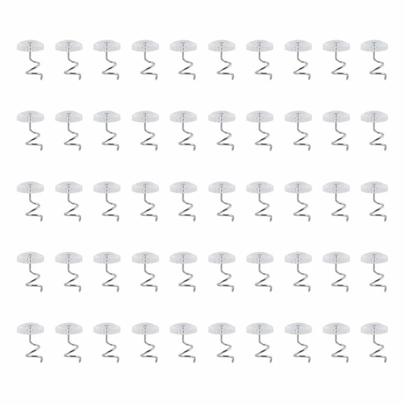 Clear Head Upholstery Twist Pins For Slipcovers Bed Skirts And Headliner Repair 4