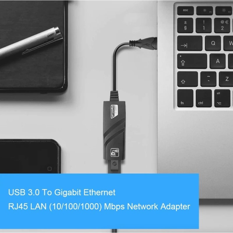 USB Gigabit Ethernet Adapter LAN For Windows PC And Mac 4