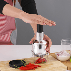 manual vegetable chopper onion dicer and veggie slicer for fast kitchen prep