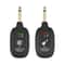 UHF Wireless Guitar System Rechargeable Transmitter Receiver For Electric Guitar And Bass 0