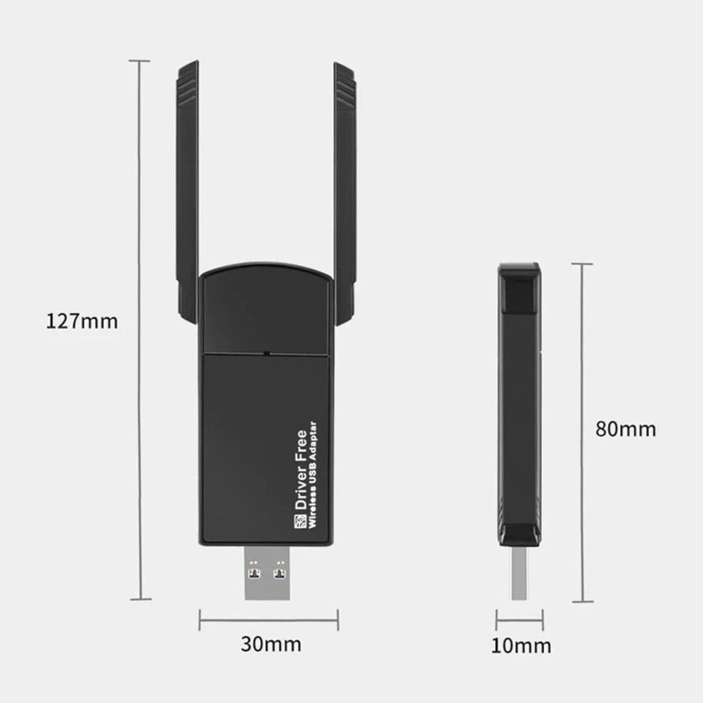 USB WiFi Adapter Dual Band Dongle For PC And Laptop 9