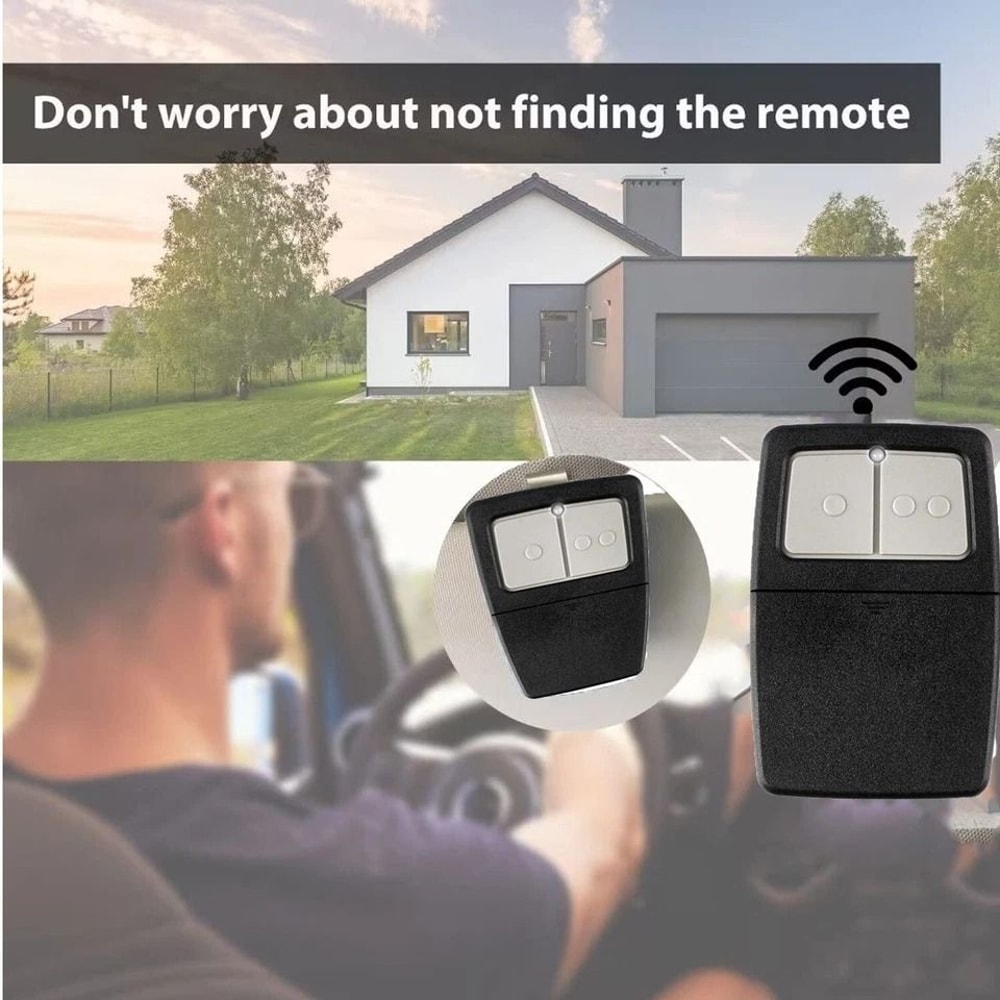 Universal Garage Door Opener Remote For Clicker KLIK1U Dip Switch 4