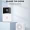 Rechargeable WiFi Doorbell Camera With Chime Waterproof Video Doorbell For Home Security 12