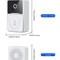 Rechargeable WiFi Doorbell Camera With Chime Waterproof Video Doorbell For Home Security 13
