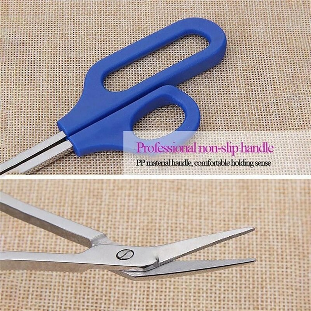 Long Handled Toenail Scissors For Seniors Easy Grip Curved Nail Clippers 2