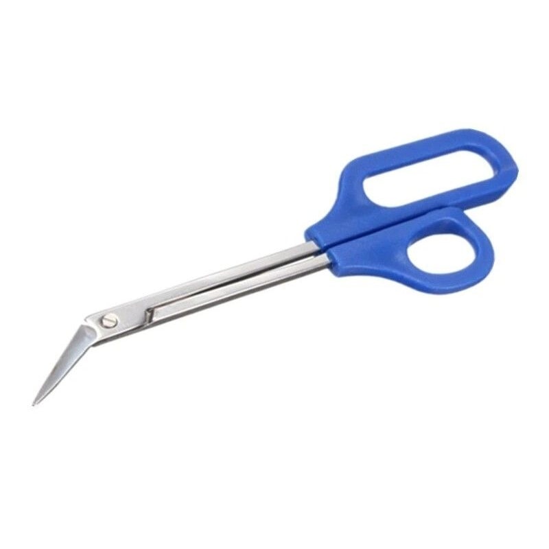 Long Handled Toenail Scissors For Seniors Easy Grip Curved Nail Clippers 0