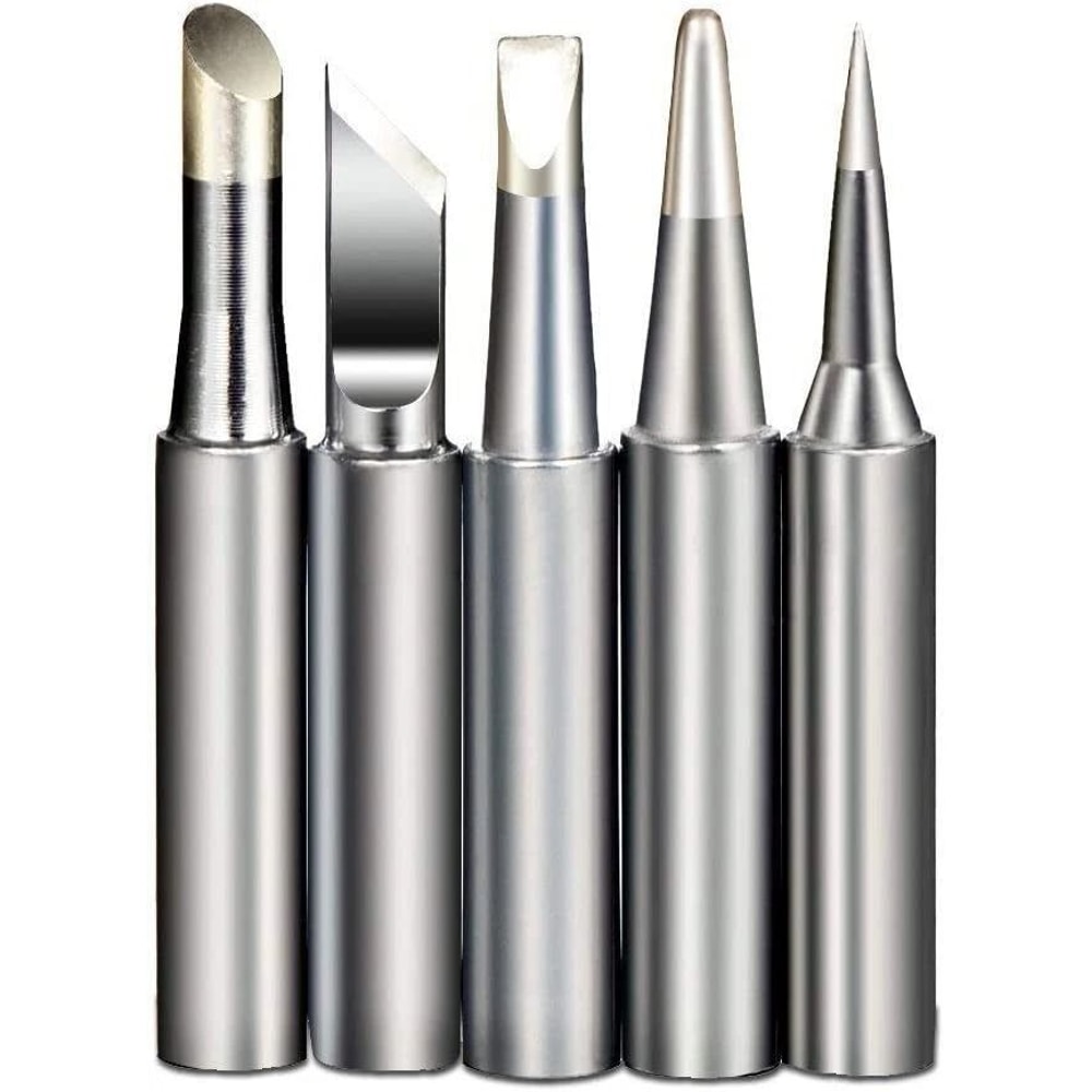 Soldering Iron Kit Adjustable Temperature Electronics Repair Tool With Tips And Solder Wire 7