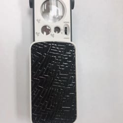 jewelers loupe led pocket magnifier for jewelry coins and gems