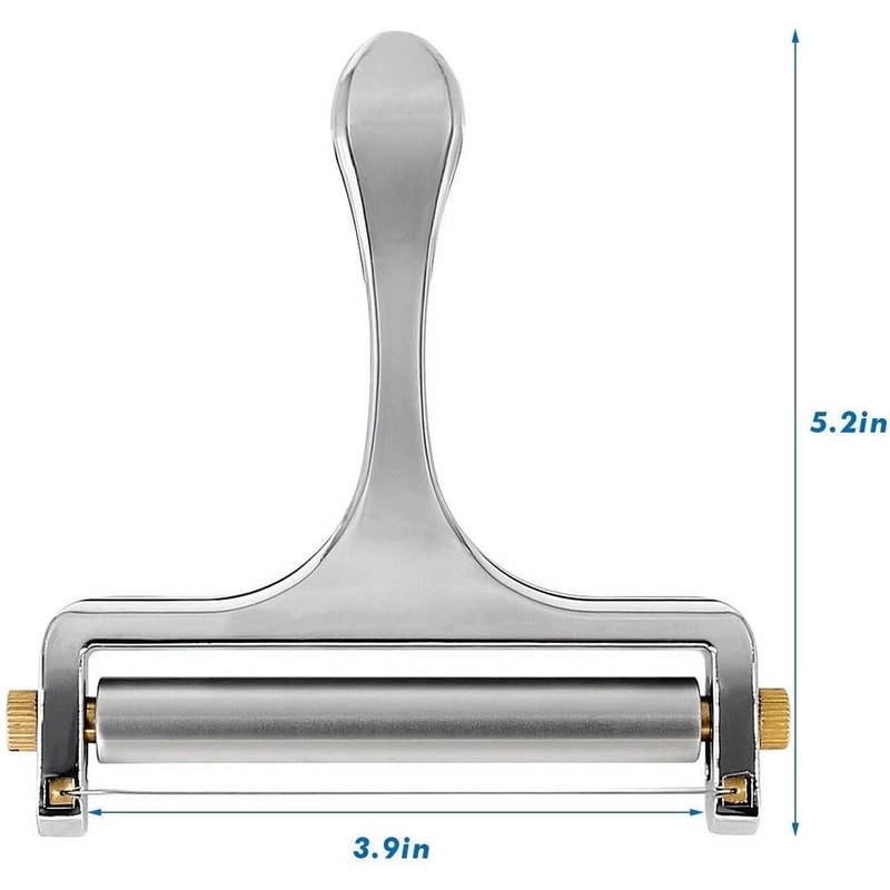 Adjustable Stainless Steel Wire Cheese Slicer For Even Effortless Slices 3