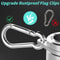 Flag Pole Rings Anti Wrap Spinning Flag Pole Clips Swivels 3