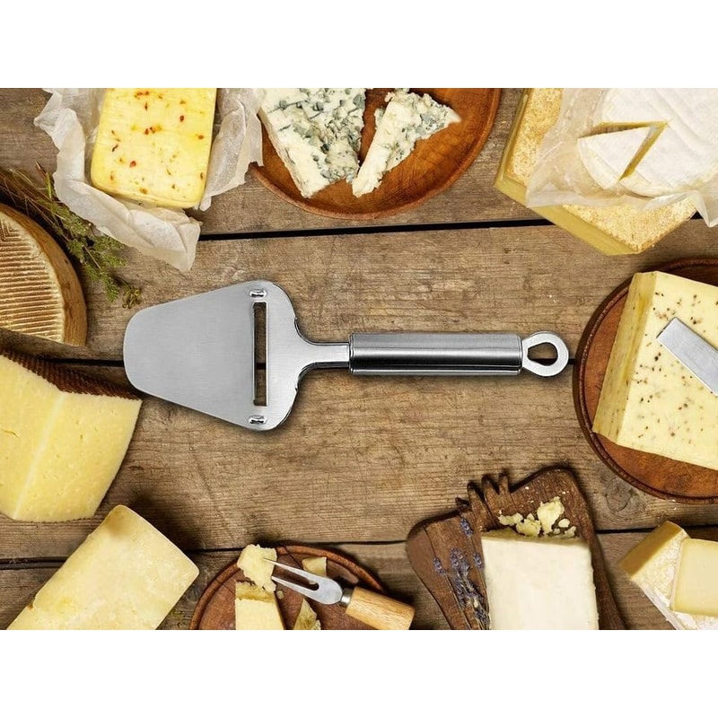 Heavy Duty Stainless Steel Cheese Slicer Plane For Thin Even Slices 1