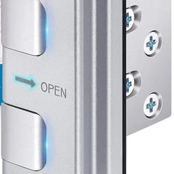 door reinforcement lock home security door lock child proof anti-kick front door guard