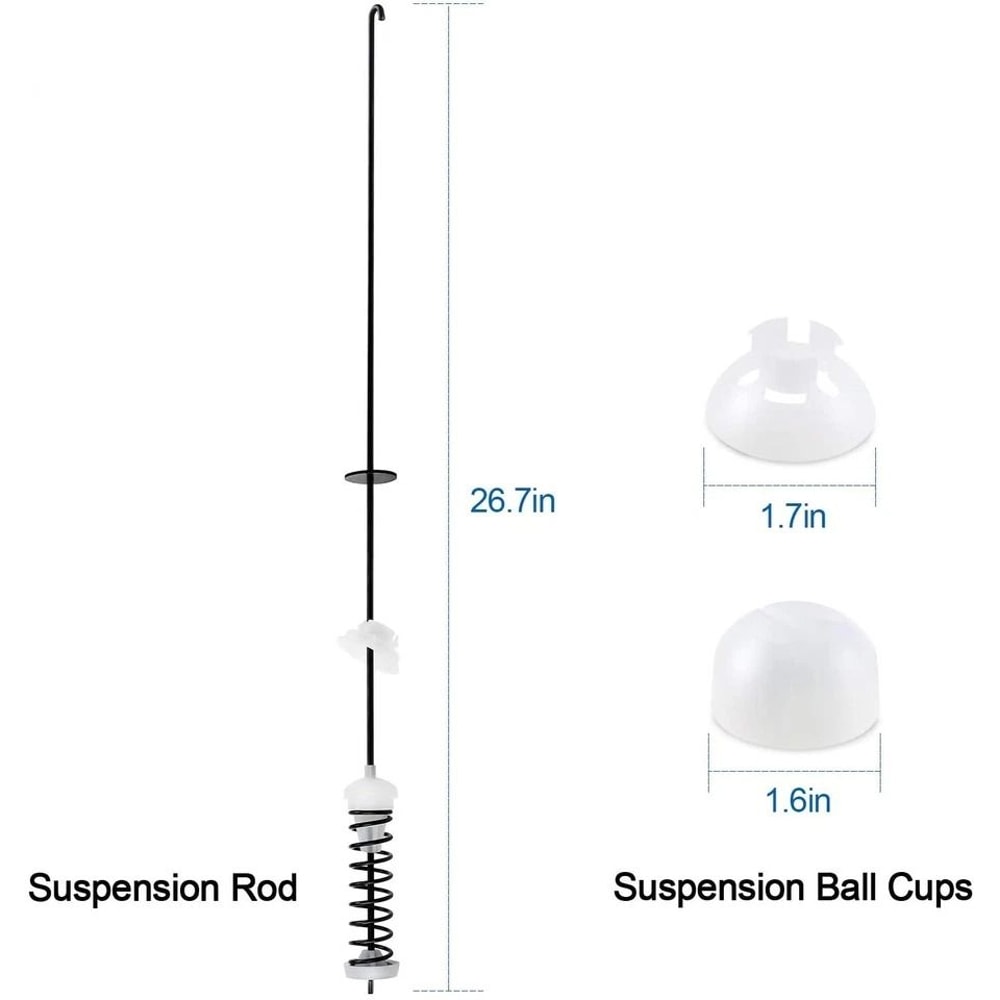Suspension Rod Kit Set PS2355518 W10277357 W10237427 1549067 2