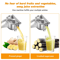 Stainless Steel Lemon Squeezer Manual Citrus Press Heavy Duty Lemon Juicer Rustproof Citrus Juicer 6