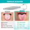 Stainless Steel Tongue Scraper For Adults Reusable Metal Tongue Cleaner 4
