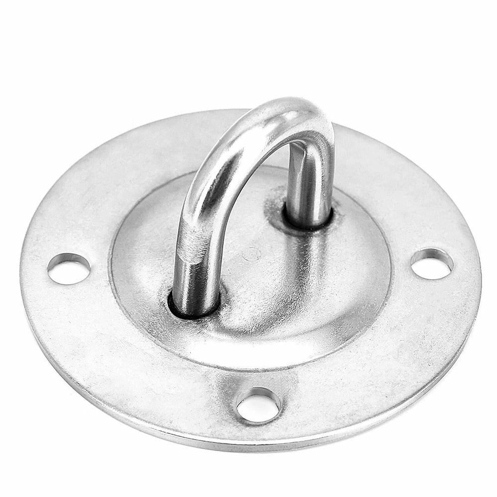 Ceiling Suspension Hook Swings Hand Rings Stainless Steel Hammock Hook 0