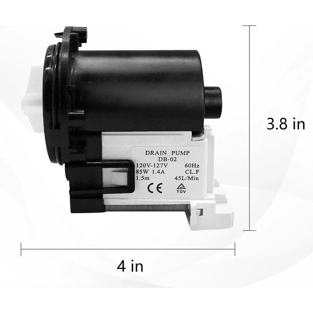 Washer Drain Pump Motor For LG Kenmore Fast Fix Replacement 5