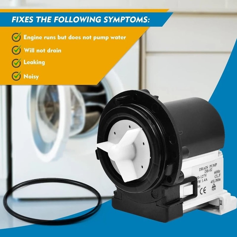 Washer Drain Pump Motor For LG Kenmore Fast Fix Replacement 6
