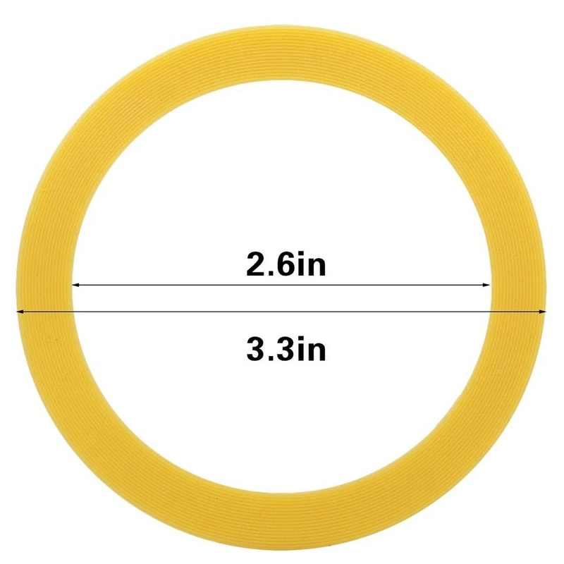 Flush Valve Seal Replacement Kit Leak Proof Toilet Canister Seal 3