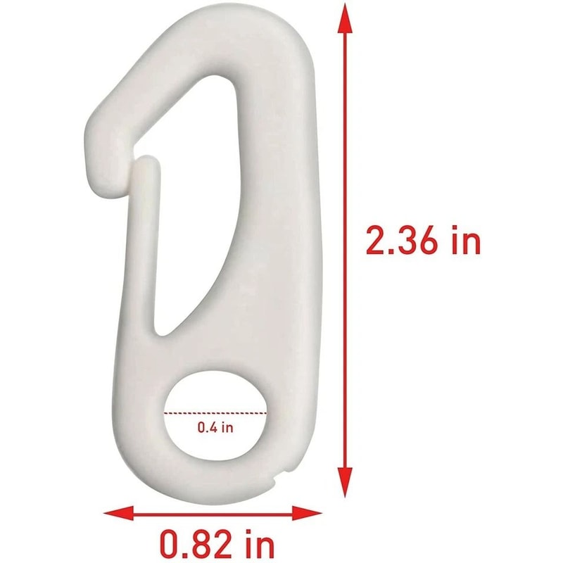 HeavyDuty Flag Pole Clips Nylon Snap Hooks For Secure Flag Attachment Outdoor Flagpole Accessories 1