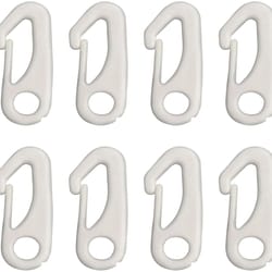 heavy-duty flag pole clips nylon snap hooks for secure flag attachment outdoor flagpole accessories