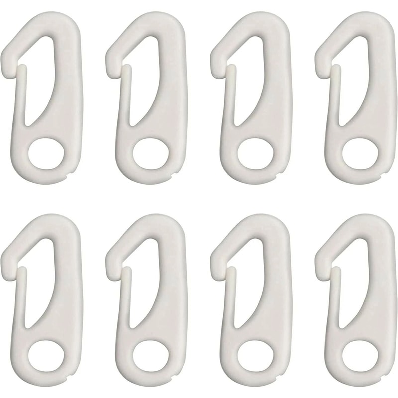 HeavyDuty Flag Pole Clips Nylon Snap Hooks For Secure Flag Attachment Outdoor Flagpole Accessories 0