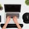 Ergonomic Memory Foam Wrist Rest Set For Keyboard And Mouse Support 4