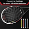 Tennis Racket Dampeners Set Vibration Shock Absorbers For Comfort Control Quiet Play 6